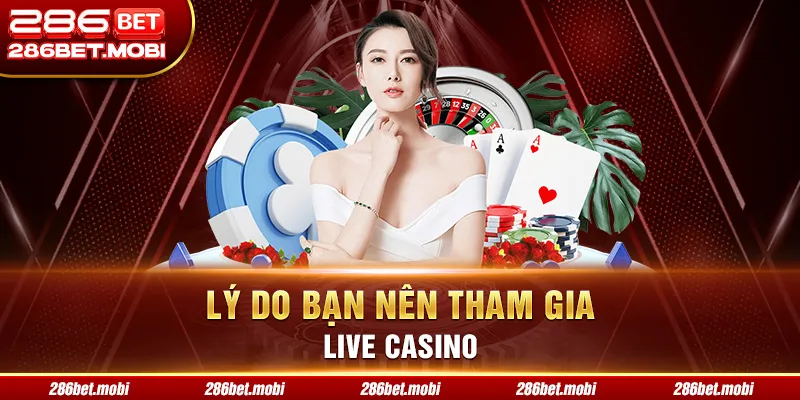 Lý do bạn nên tham gia Live Casino
